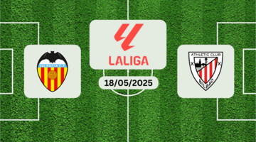 Valencia vs Athletic Club 0:1 (18/05/2025)